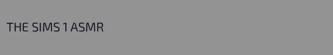 THE SIMS 1 ASMR